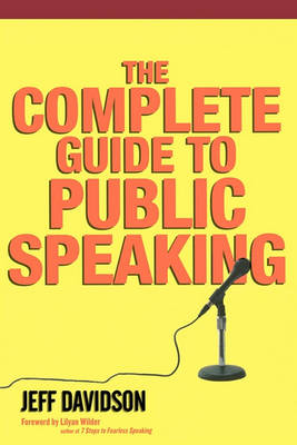 Book cover for The Complete Guide To Public Speaking