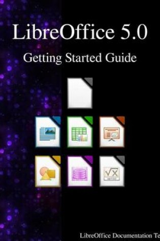 Cover of LibreOffice 5.0 Getting Started Guide