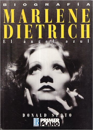 Book cover for Marlene Dietrich - El Angel Azul