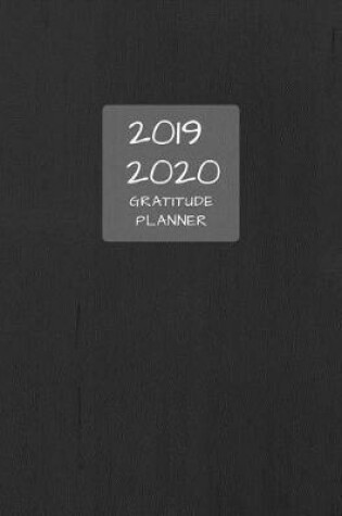 Cover of 2019 2020 15 Months Men's Gratitude Journal Daily Planner