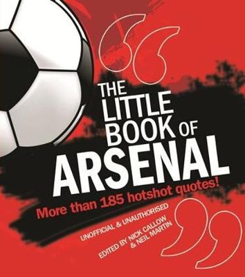 Book cover for The Little Book of Arsenal
