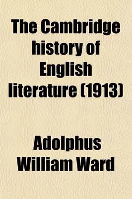 Book cover for The Cambridge History of English Literature; From Steele and Addison to Pope and Swift