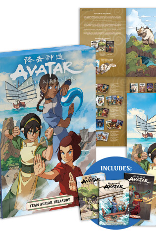 Cover of Avatar: The Last Airbender -- Team Avatar Treasury Boxed Set (graphic Novels)