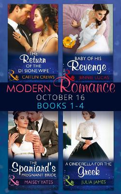 Book cover for Modern Romance October 2016 Books 1-4