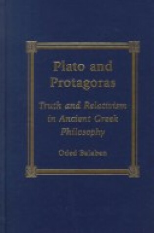 Cover of Plato and Protagoras