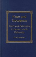 Book cover for Plato and Protagoras