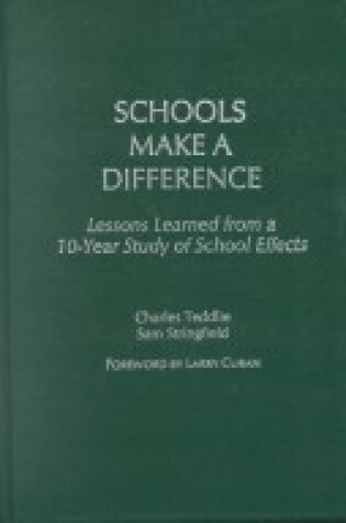 Cover of Schools Make a Difference