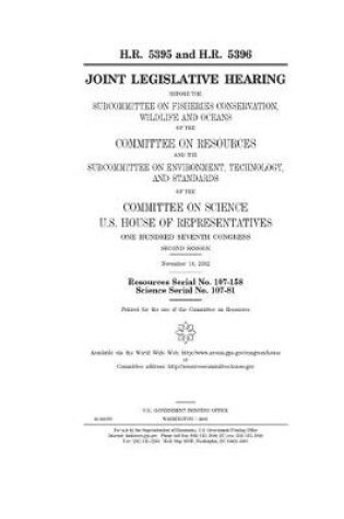 Cover of H.R. 5395 and H.R. 5396