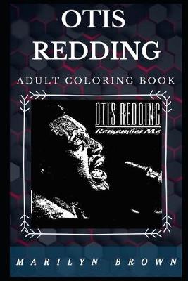 Book cover for Otis Redding Adult Coloring Book