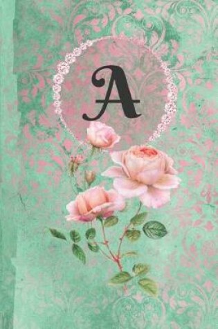 Cover of Personalized Monogrammed Letter a Journal