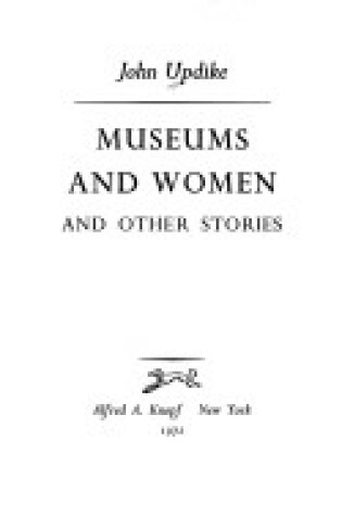 Cover of Museums and Women, and Other Stories