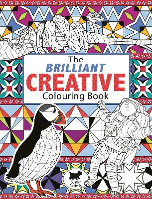 Book cover for The Brilliant Creative Colouring Book