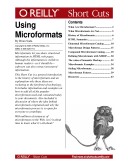 Book cover for Using Microformats