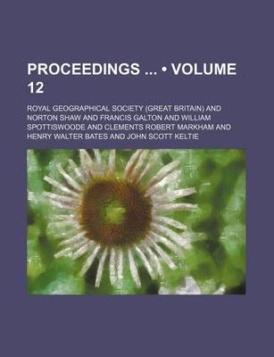 Book cover for Proceedings (Volume 12)