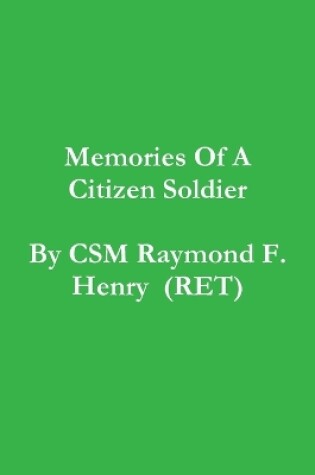 Cover of memories of a citizen soldier