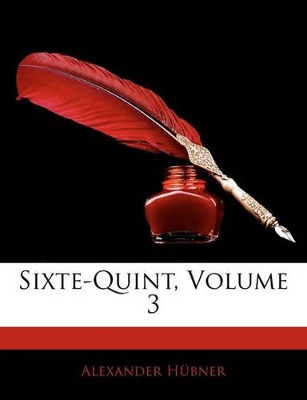 Book cover for Sixte-Quint, Volume 3