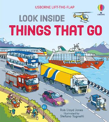 Book cover for Look Inside Things That Go