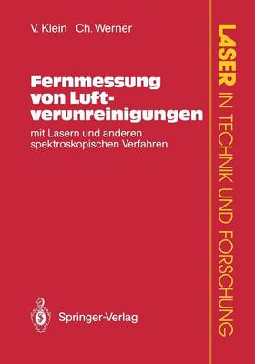 Cover of Fernmessung Von Luftverunreinigungen