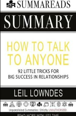 Cover of Summary of How to Talk to Anyone