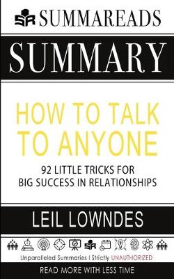 Book cover for Summary of How to Talk to Anyone