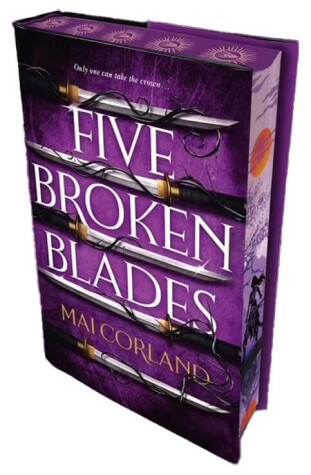 Book cover for Five Broken Blades