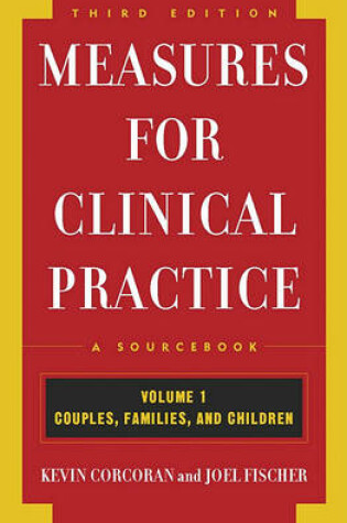 Cover of Measures for Clinical Practice