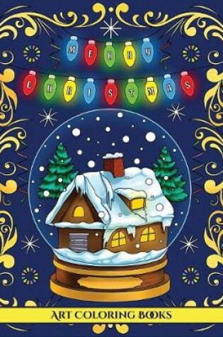 Cover of Art Coloring Books (Merry Christmas)
