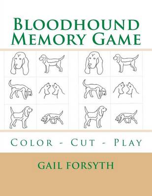 Book cover for Bloodhound Memory Game