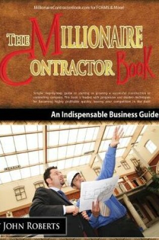 Cover of Millionaire Contractor Book