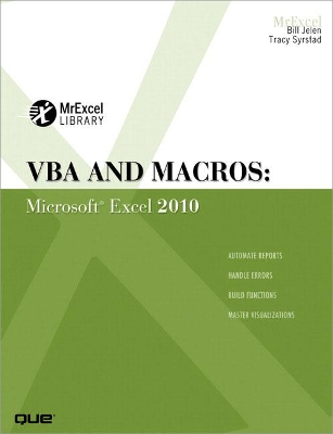 Book cover for VBA and Macros