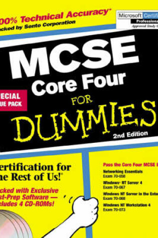 Cover of MCSE Core 4 For Dummies