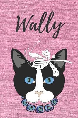 Book cover for personalisiertes Notizbuch Katze / Journal / Malbuch / Tagebuch / Kritzelbuch / DIN A5 / Geschenk Wally