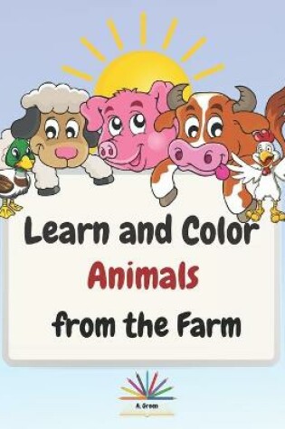 Cover of Learn and Color Animals from the Farm