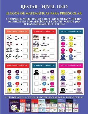 Cover of Juegos de matemáticas para preescolar (Restar - Nivel Uno)