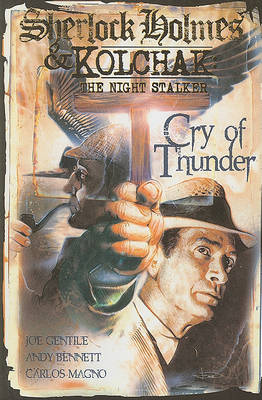 Book cover for Sherlock Holmes & Kolchak The Night Stalker: Cry Of Thunder