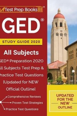 Cover of GED Study Guide 2020 All Subjects