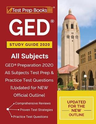Book cover for GED Study Guide 2020 All Subjects