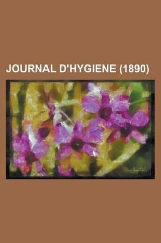 Cover of Journal D'Hygiene (1890 )