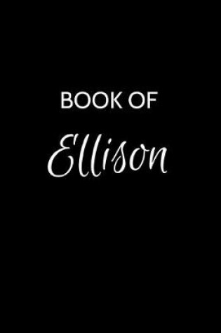 Cover of Book of Ellison