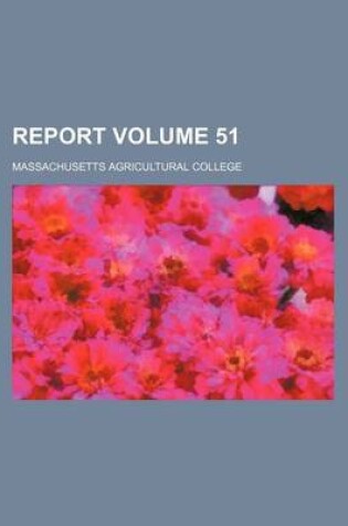 Cover of Report Volume 51