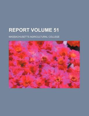 Book cover for Report Volume 51