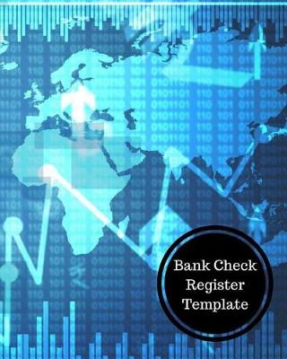 Book cover for Bank Check Register Template