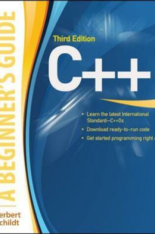 Cover of C++:  A Beginner's Guide