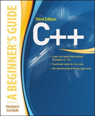 Cover of C++:  A Beginner's Guide