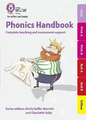 Book cover for Phonics Handbook Lilac to Yellow