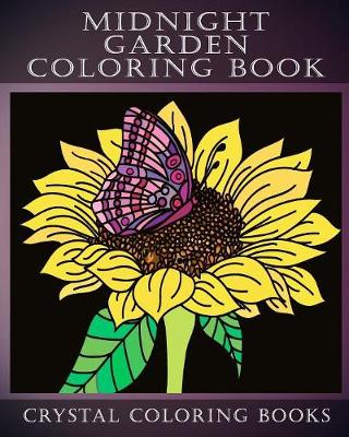 Book cover for Midnight Garden Coloring Book