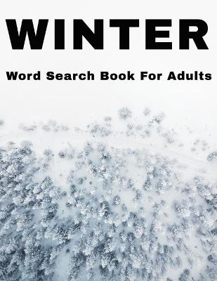 Book cover for Winter Word Search Book For Adults