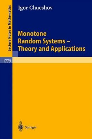 Cover of Monotone Random Systems Theory and Applications