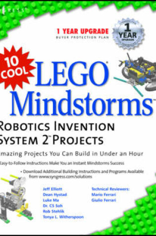 Cover of 10 Cool Lego Mindstorm Robotics Invention System 2 Projects