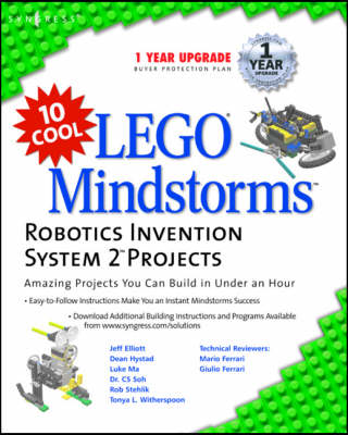 Book cover for 10 Cool Lego Mindstorm Robotics Invention System 2 Projects